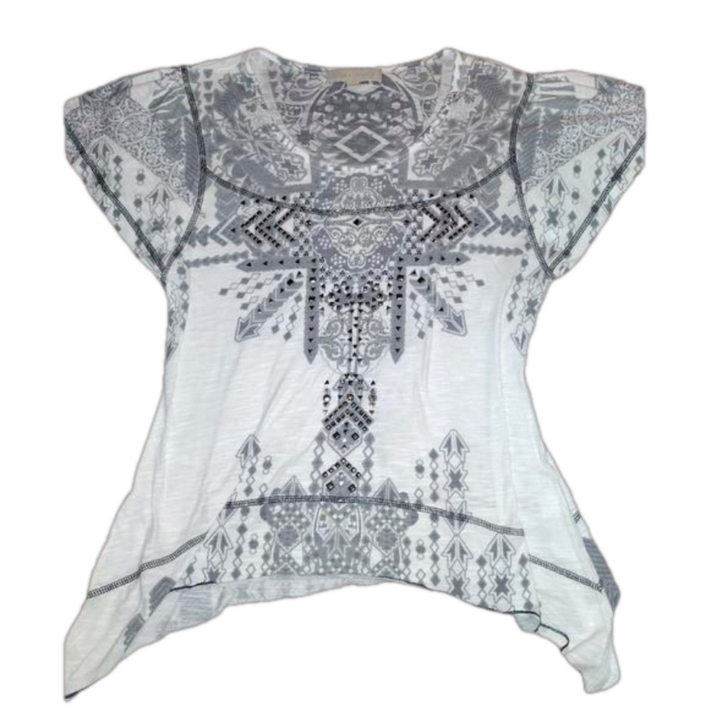 Laura Ashley Top With Gemstones
